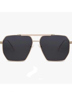 Stylish Gold Sunglasses by Sojos